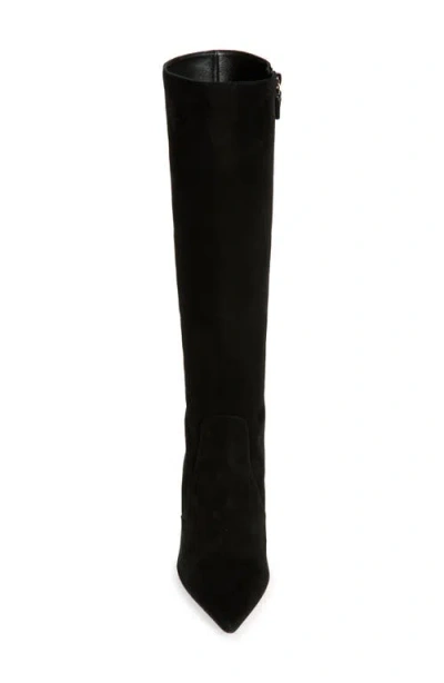 Stuart Weitzman Stuart Supersculpt Zip Boot 75 In Black