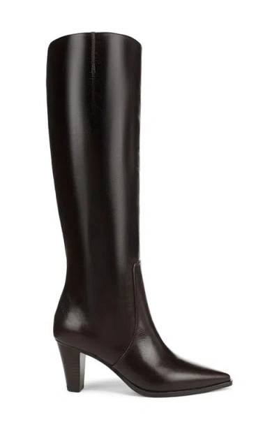 Franco Sarto L-jaycen Leather Bootie In Brown