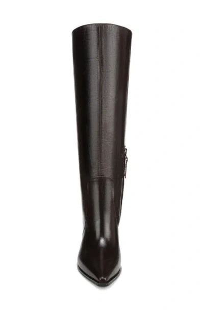 Franco Sarto L-jaycen Leather Bootie In Brown