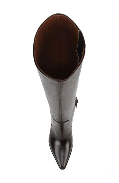 Franco Sarto L-jaycen Leather Bootie In Brown