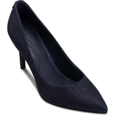Karl Lagerfeld Women's Royale High Heel Pumps In Blue