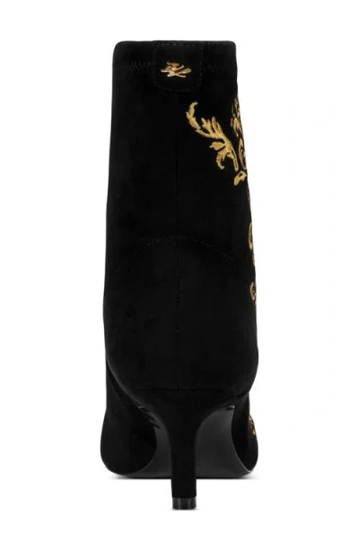 Karl Lagerfeld Rupali Rococo Booties In Black