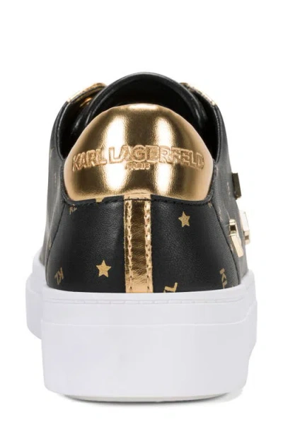 Karl Lagerfeld Women's Cate Foil Lace Up Sneakers In Multi