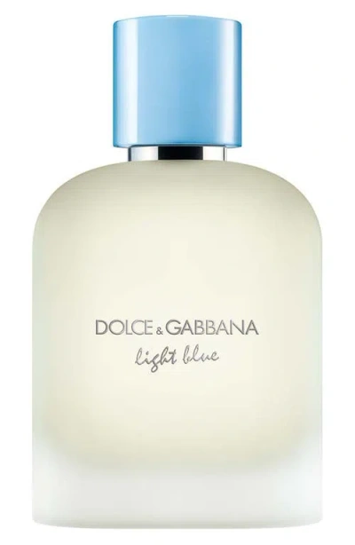Dolce & Gabbana Light Blue Pour Homme Eau De Toilette Gift Set In Transparent