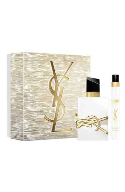Saint Laurent Libre L'eau Nue Perfume Duo Gift Set In Transparent