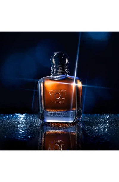 Armani Collezioni Armani Beauty Stronger With You Intensely Eau De Parfum Set In Orange
