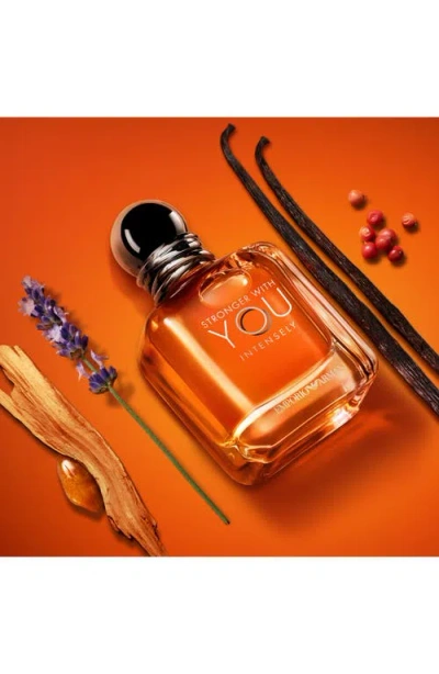Armani Collezioni Armani Beauty Stronger With You Intensely Eau De Parfum Set In Orange