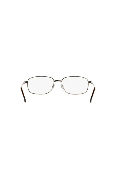 Sferoflex 56mm Square Optical Glasses In Brown