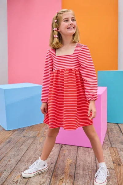 Bisby Kids' Pique Stripe Cora Dress