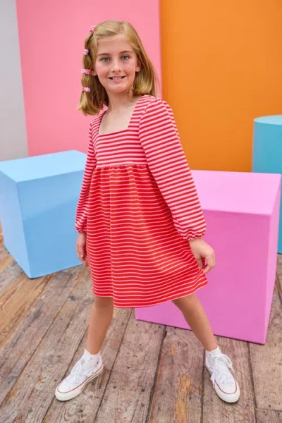 Bisby Kids' Pique Stripe Cora Dress