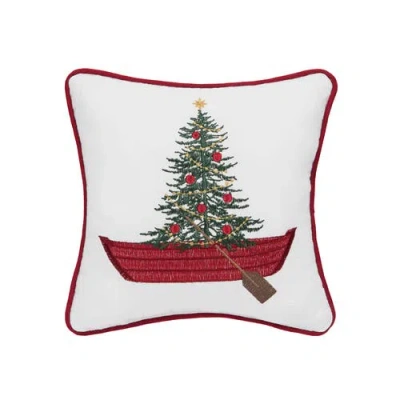 C & F Home C&f Home Deck The Hulls Christmas Throw Pillow In Multi
