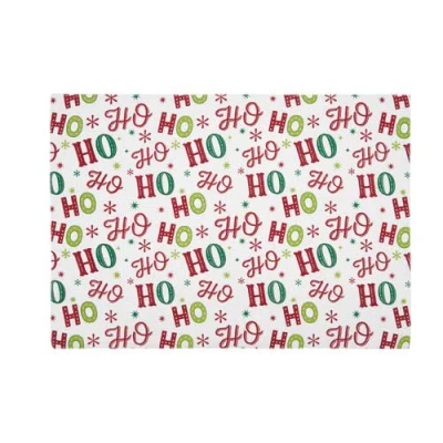 C & F Home C&f Home Ho Ho Ho Placemats Set Of 6, 14" X 20" In Multi