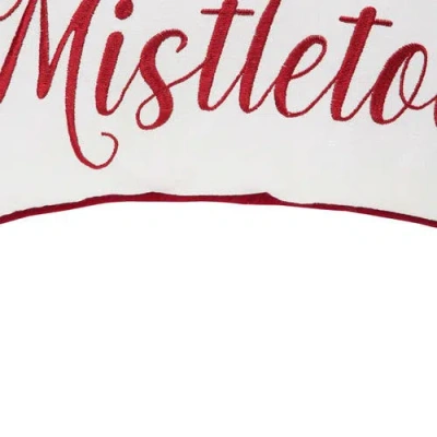 C & F Home C&f Home Under The Mistletoe Pillow In Multi