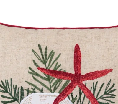 C & F Home C&f Home Seaside Greeting Pillow In Multi