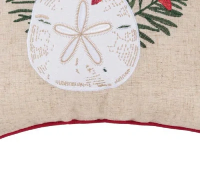 C & F Home C&f Home Seaside Greeting Pillow In Multi