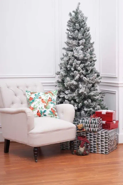 C & F Home C&f Home Delwyn Christmas Cardinal Pillow, 18" X 18" In Multi