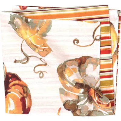 C & F Home C&f Home Watercolor Pumpkin Napkin Set Of 6 In Multi