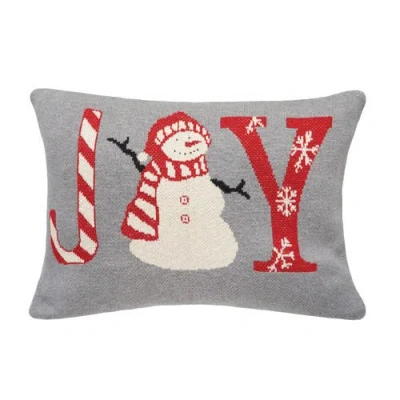 C & F Home C&f Home Joy With Penguin Christmas Throw Pillow, 16" X 24" In Multi
