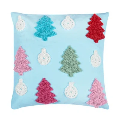 C & F Home C&f Home Trees Hooked Throw Pillow, 18" X 18" In Multi