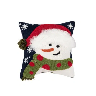 C & F Home C&f Home Happy Snowman Christmas Throw Pillow, 14" X 14" In Multi
