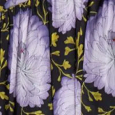 Ro&zo Print Chiffon Maxi Dress In Multi