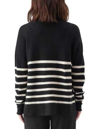 Ripe Maternity Gerrie Nursing Knit Sweater In Black