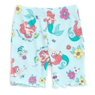 Disney Ribbed T-shirt & Shorts Set In Blue