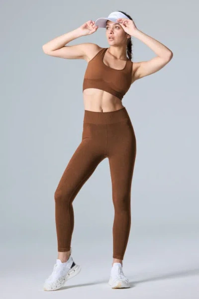 Cozy Zero Tech Merino Medium Pressure Legging In Brown