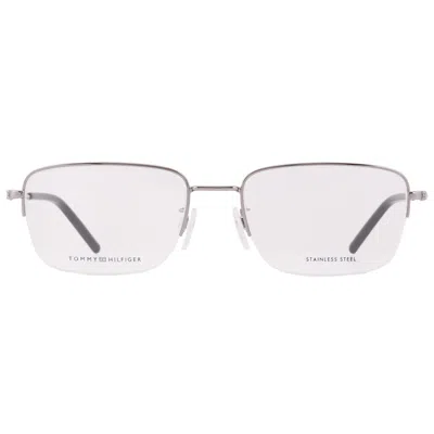Tommy Hilfiger Demo Rectangular Men's Eyeglasses Th 1935/f 06lb 56 In Gray