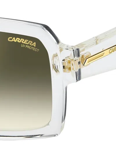 Carrera Geometric-frame Sunglasses In Brown
