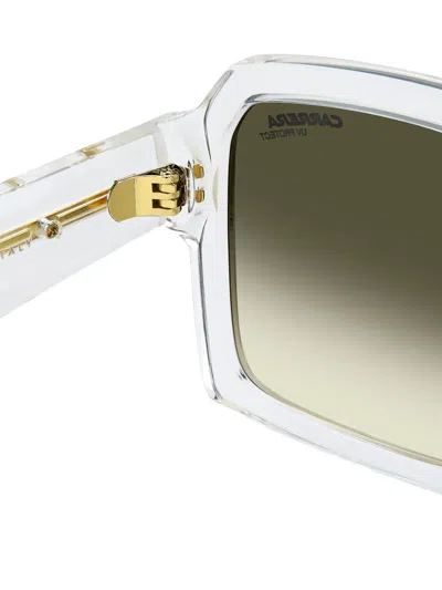 Carrera Geometric-frame Sunglasses In Brown