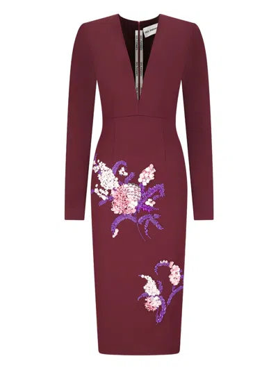 Des_phemmes Dress Des Phemmes Woman Color Violet In Red