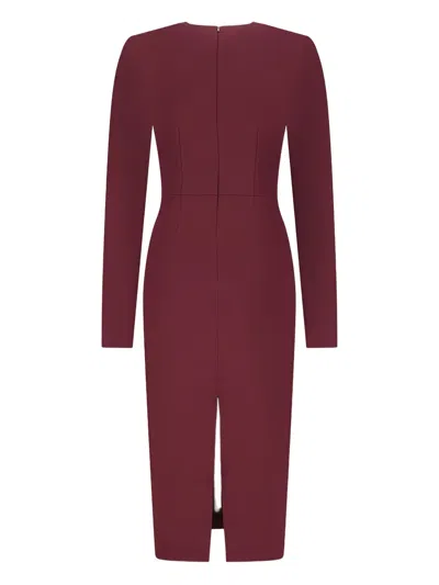 Des_phemmes Dress Des Phemmes Woman Color Violet In Red