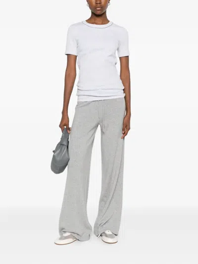 Lisa Yang Drawstring-waist Track Pants In Gray