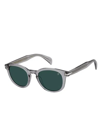 Eyewear By David Beckham Round-frame Sunglasses In Gray