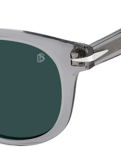 Eyewear By David Beckham Round-frame Sunglasses In Gray