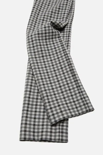 Acne Studios Wool Stretch Trousers In Gray