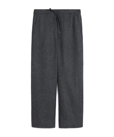 Max Mara Saxony Joggers In Gray