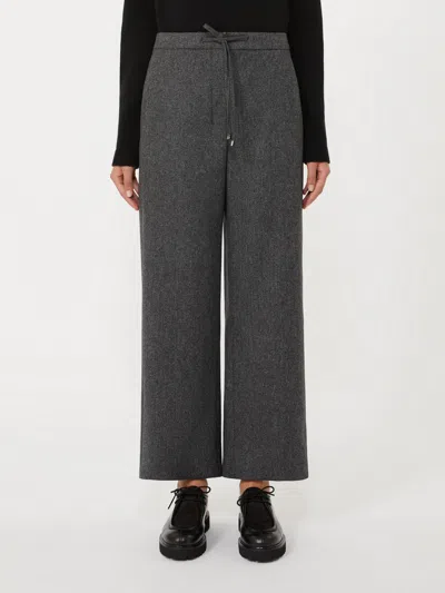 Max Mara Saxony Joggers In Gray