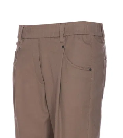 Brunello Cucinelli Women Monile Pants In Brown
