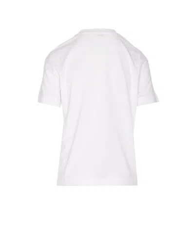 Brunello Cucinelli Short Sleeve Top Featuring Pocket Detail In White