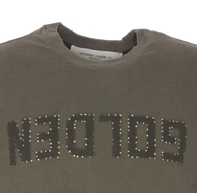 Golden Goose Golden T-shirt In Green