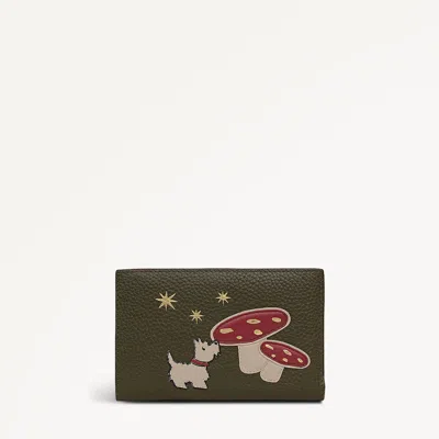 Radley London Pine Needle Medium Bifold Purse In Green