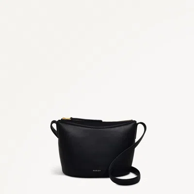 Radley London Black Small Ziptop Cross Body Bag In Black