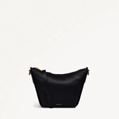 Radley London Black Small Ziptop Cross Body Bag In Black
