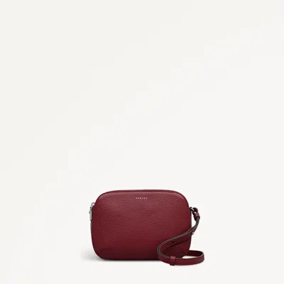 Radley London Carmine Medium Ziptop Cross Body Bag In Burgundy
