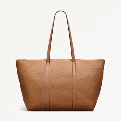 Radley London Chai Large Ziptop Tote In Brown