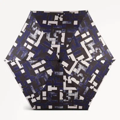 Radley London Black Umbrella In Blue