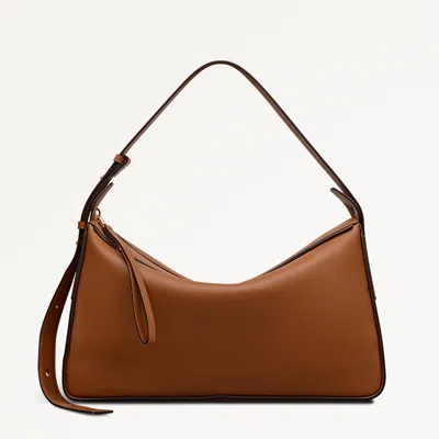Radley London Westwell Lane Large Ziptop Shoulder Bag In Brown