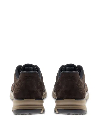 拼接绒面皮运动鞋